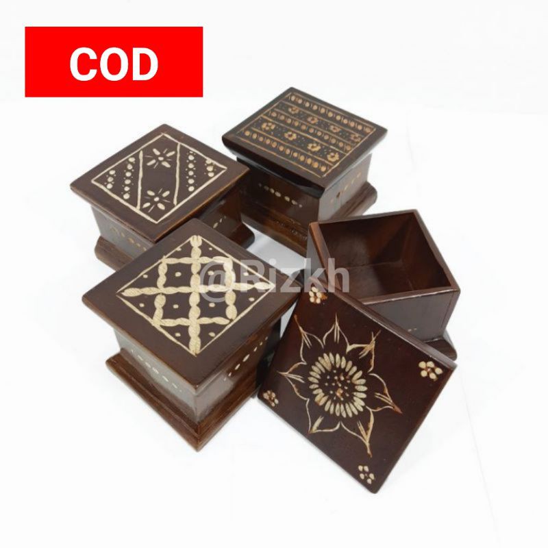 Kotak box Kayu Jati Asli