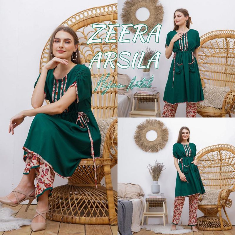 Daster Arab ZEERA ARSILA Baju setelan rayon