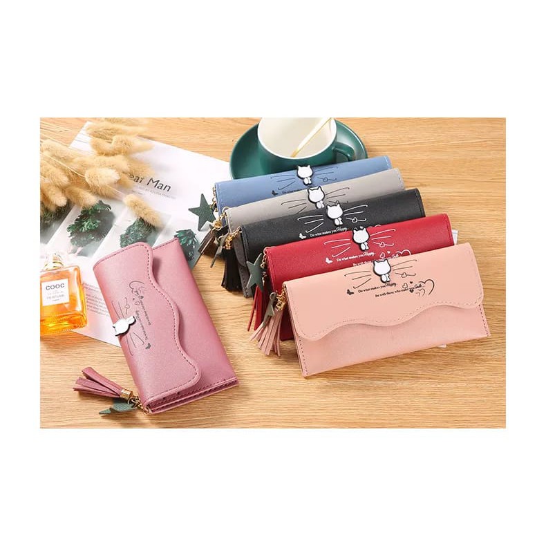 Dompet Panjang Wanita Dompet Import Real Pictacc