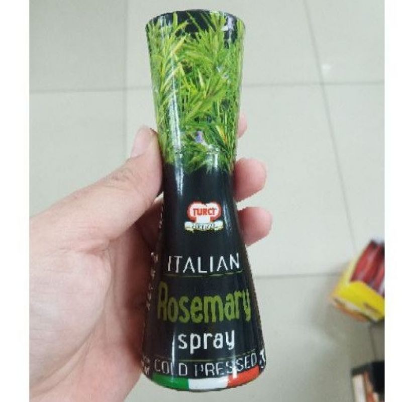 

TURCI ITALIAN ROSEMARY COLD PRESSED 40 ML SPICES SPRAY - BUMBU PERASA