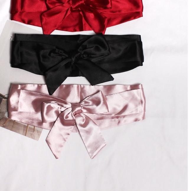 ikat pinggang satin / sabuk satin / obi belt / sabuk obi / belt untuk kimono / luaran / sabuk kebaya