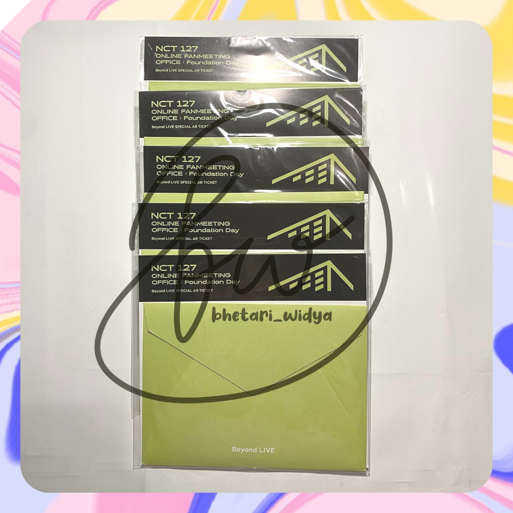 [READY STOCK] AR TICKET FANMEETING NCT127