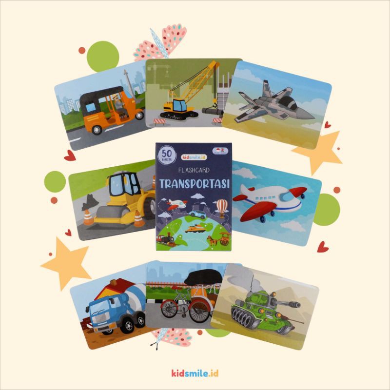 Flash Card Kidsmile Flash card Mainan Edukasi Anak Flashcard Anak Flash Card Edukasi Anak Edukatif