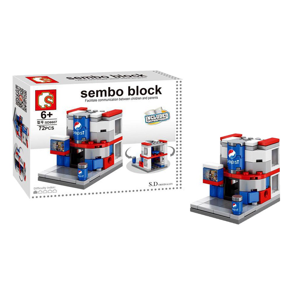 SEMBO PEPSI 72PC - SD6607