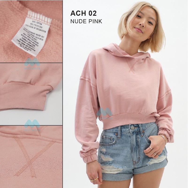 Hoodie Wanita- Pink Mesa Tie Dye Pullover [ACH 02]-3