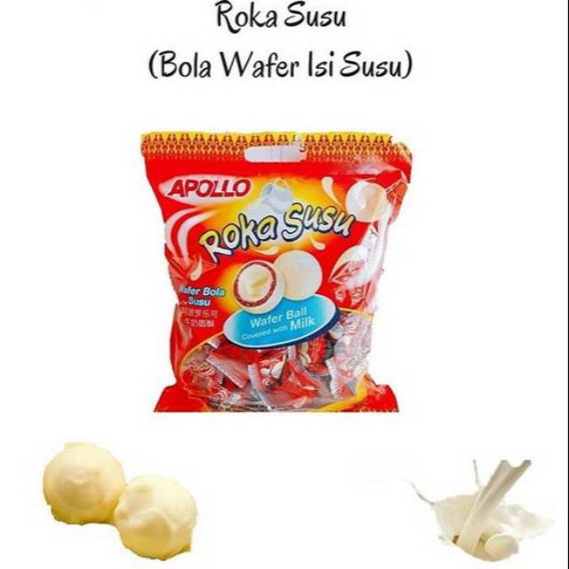 

TERMURAH Roka Apollo Susu 50Pcs