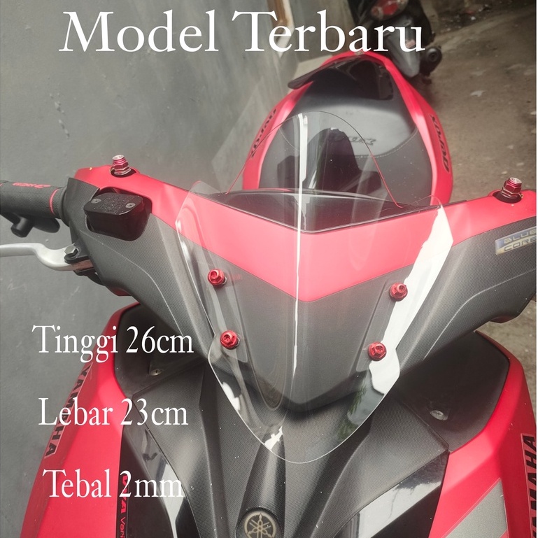 Visor Aerox  Model Baru