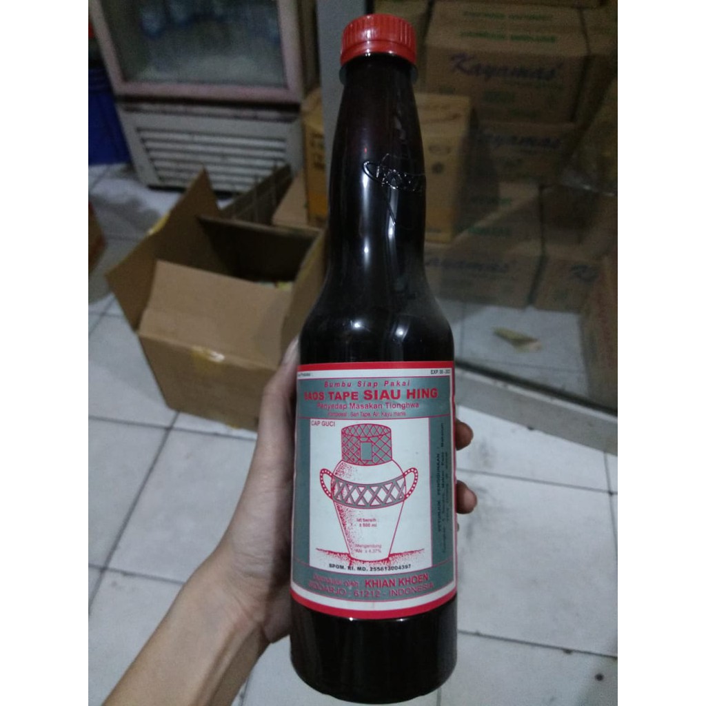 

ARAK GENTONG / SAUS TAPE SIAU HING 600 ML