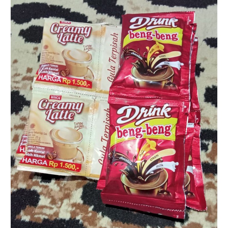 ✨torabika creamy latte 1 renceng & Drink BANG BANG 1 renceng