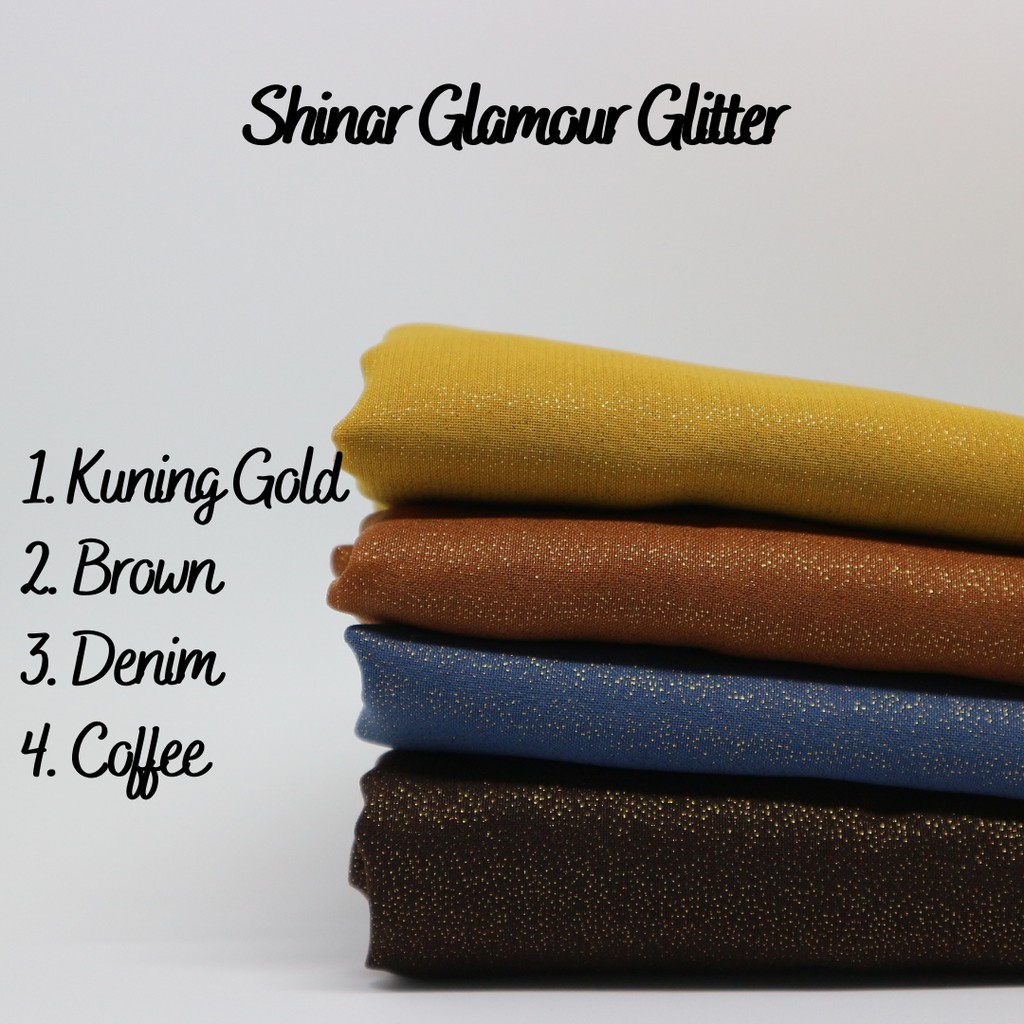 shinar glamour gliter bella squere / sinar glamour / shinar glamor / hijab jilbab krudung segiempat-2