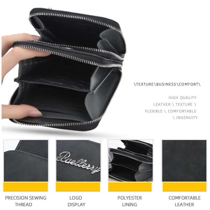 BAELLERRY S5575 Tas Selempang Pria Bahan Kulit PU Leather Premium WATCHKITE WKOS