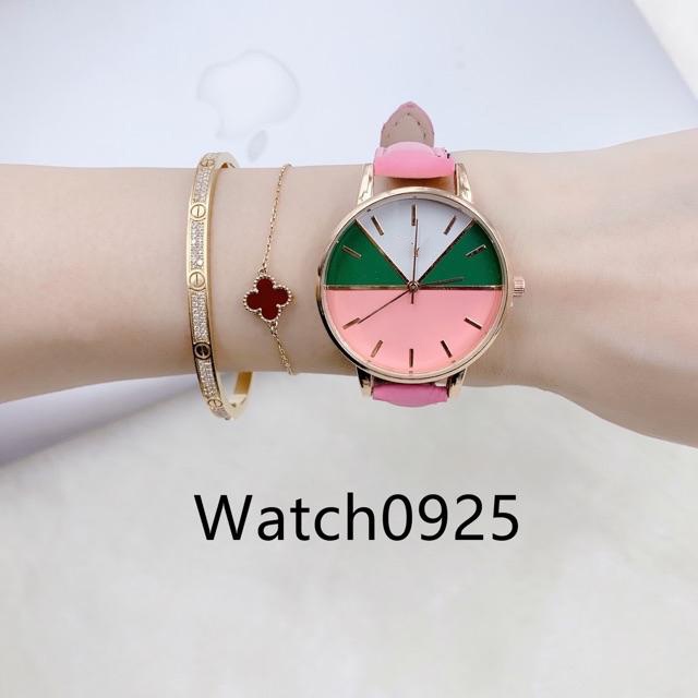 Jam Tangan Wanita Warna Warni Korean Fashion Jelly Women Kaca harga Murah Konsesi W68