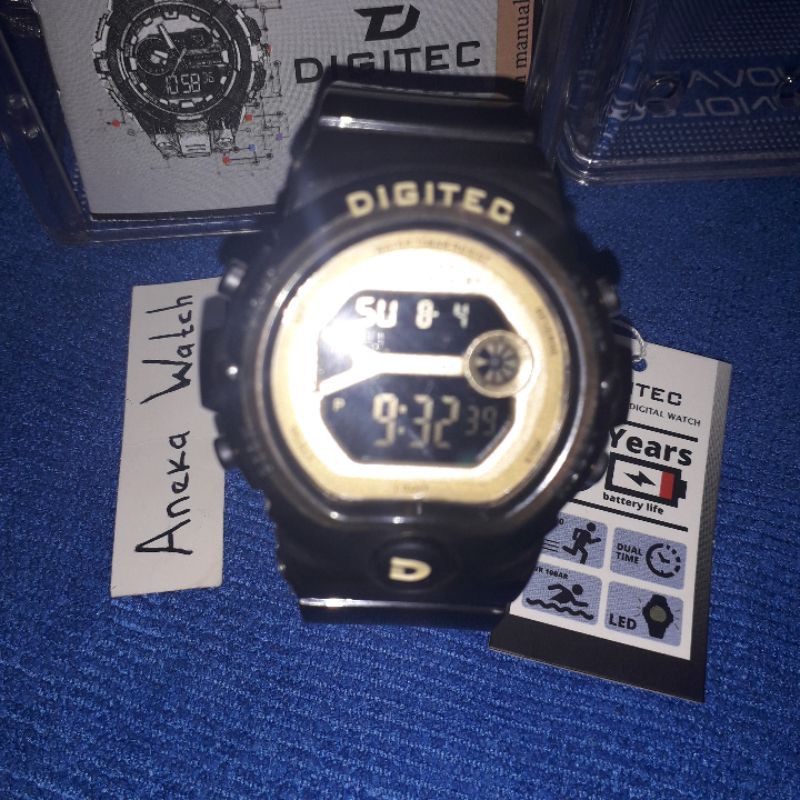 Digitec original DG-3018T rubber black transparan unisex