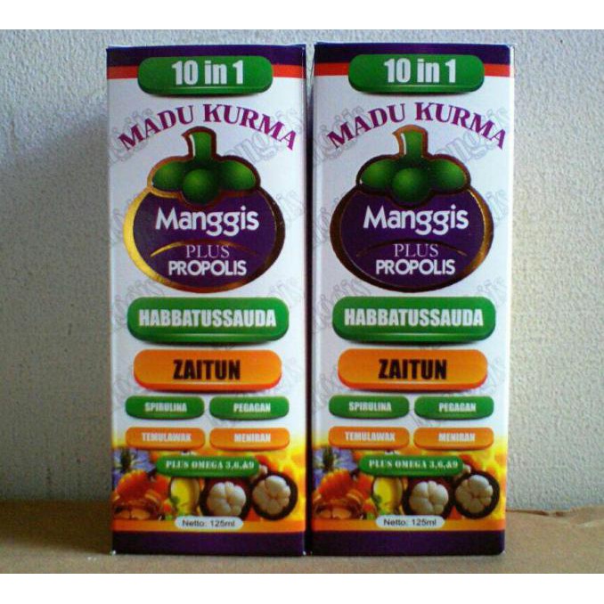 

TERJAMIN MADU KURMA MANGGIS 10 IN 1 PLUS PROPOLIS ( PEGAGAN, OMEGA, ZAITUN ) !!!