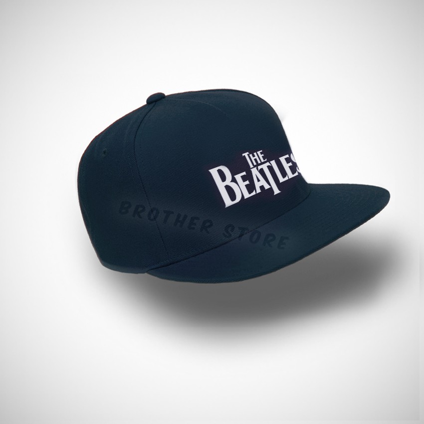 TOPI SNAPBACK THE BEATLES  BLACK PREMIUM