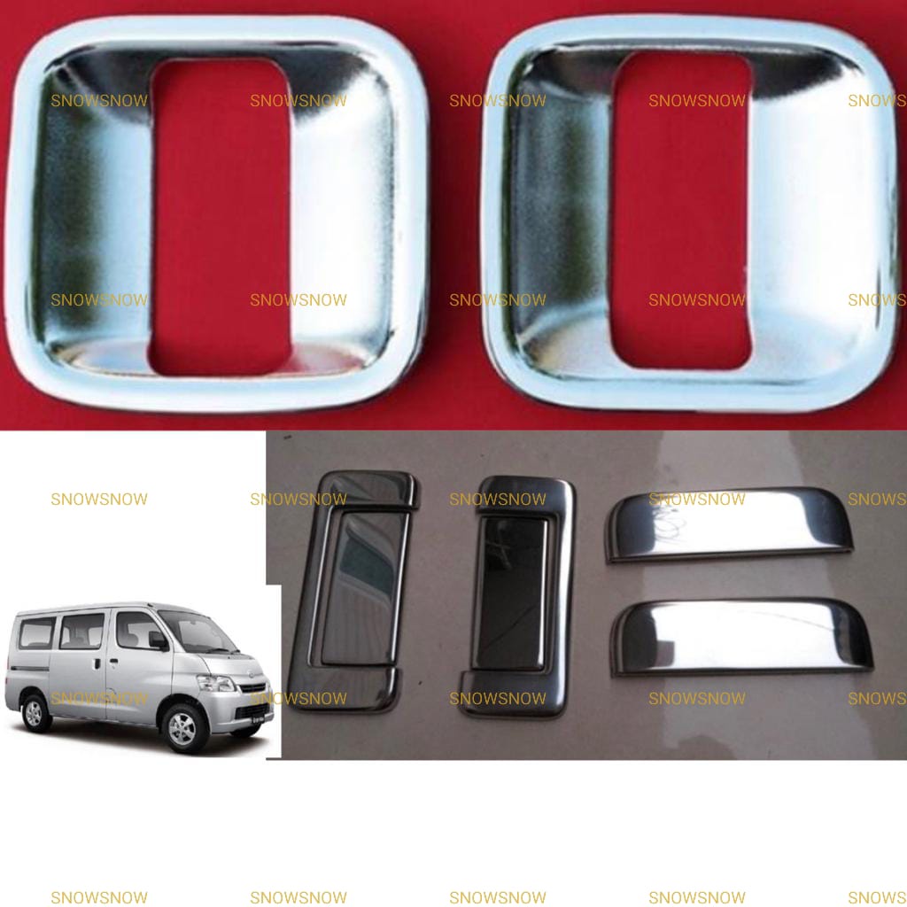 Paket Outer Handle Cover Gran Max Grandmax Granmax Luxio Chrome