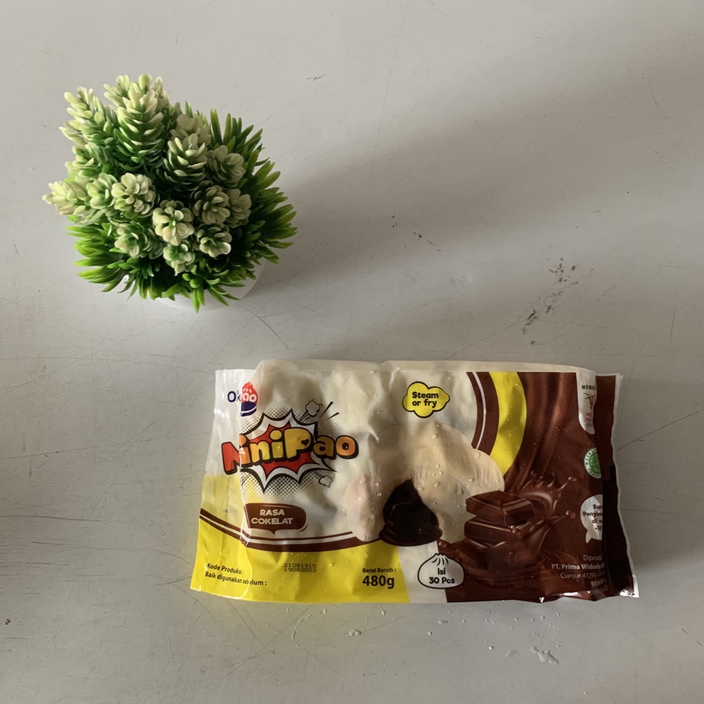 

Okepao Minipao Rasa Coklat | Pao Steam/Fry | Frozen Food Murah