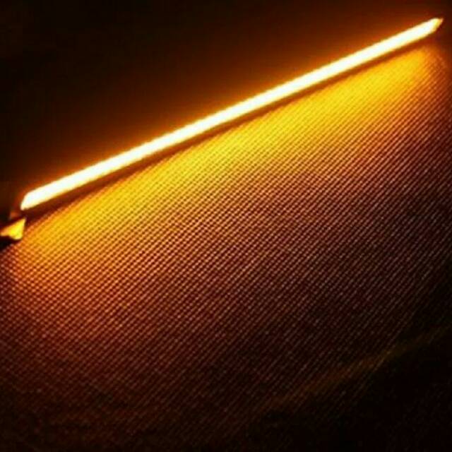 Lampu DRL led plasma orange pink hijau merah COB 17cm murah