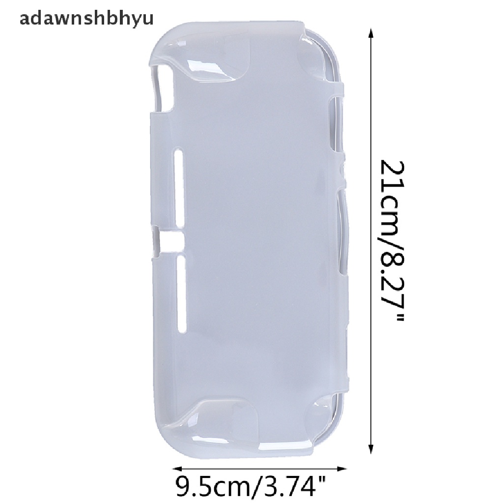 Adawnshbhyu Untuk Switch Lite Clear Transparan Portable Shockproof Pelindung Soft Case Cover