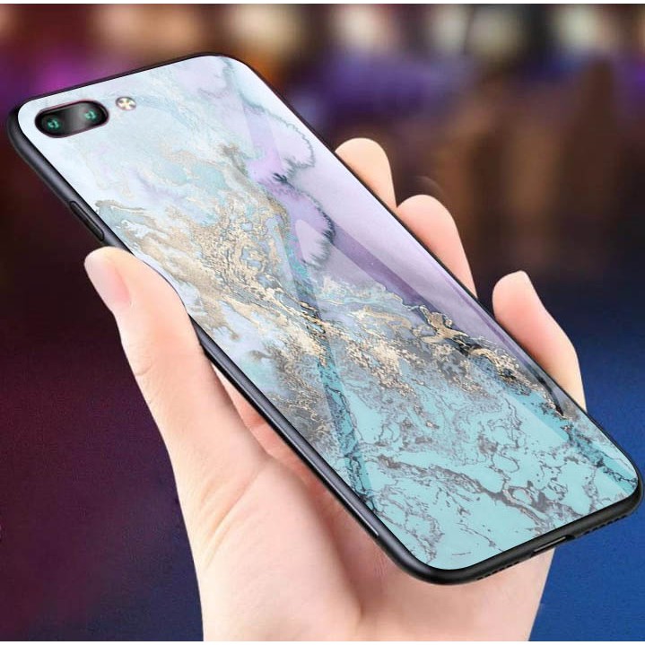 [K33] Soft Case Glass Marble For Oppo/Vivo/Xiaomi/Samsung/Iphone/Realme