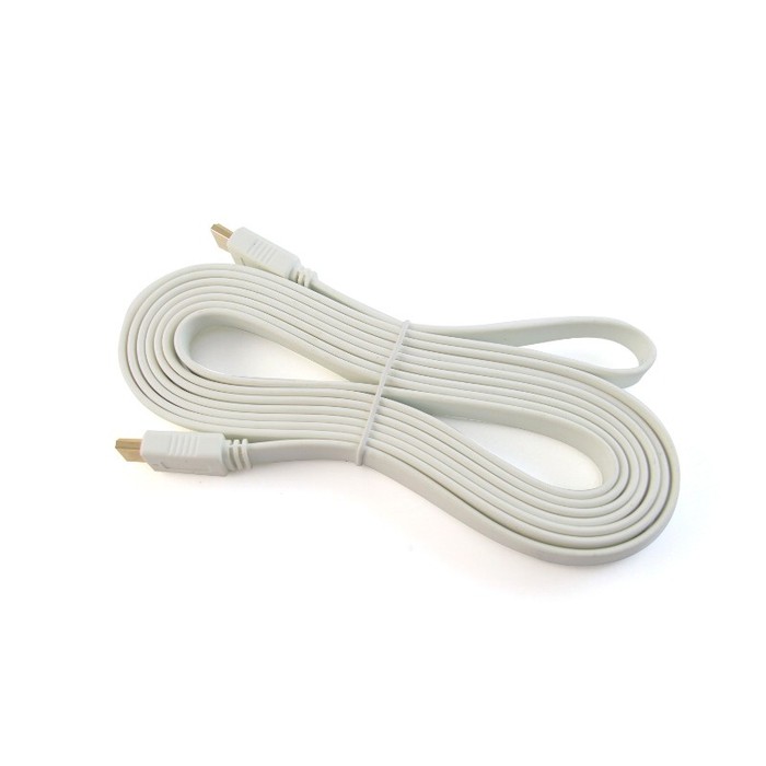 Kabel HDMI Flat 10Meter Gold Plated