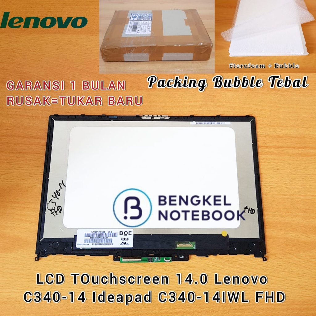 LCD Touchscreen 14.0 Lenovo C340-14 IdeaPad C340-14IWL C340-14API C340-IML FHD