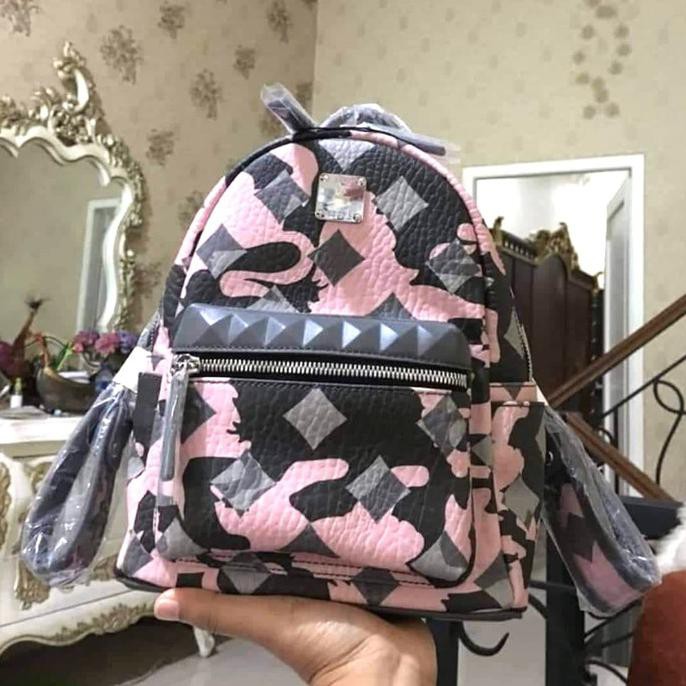 Backpack MCM Small Ori with card paper DB