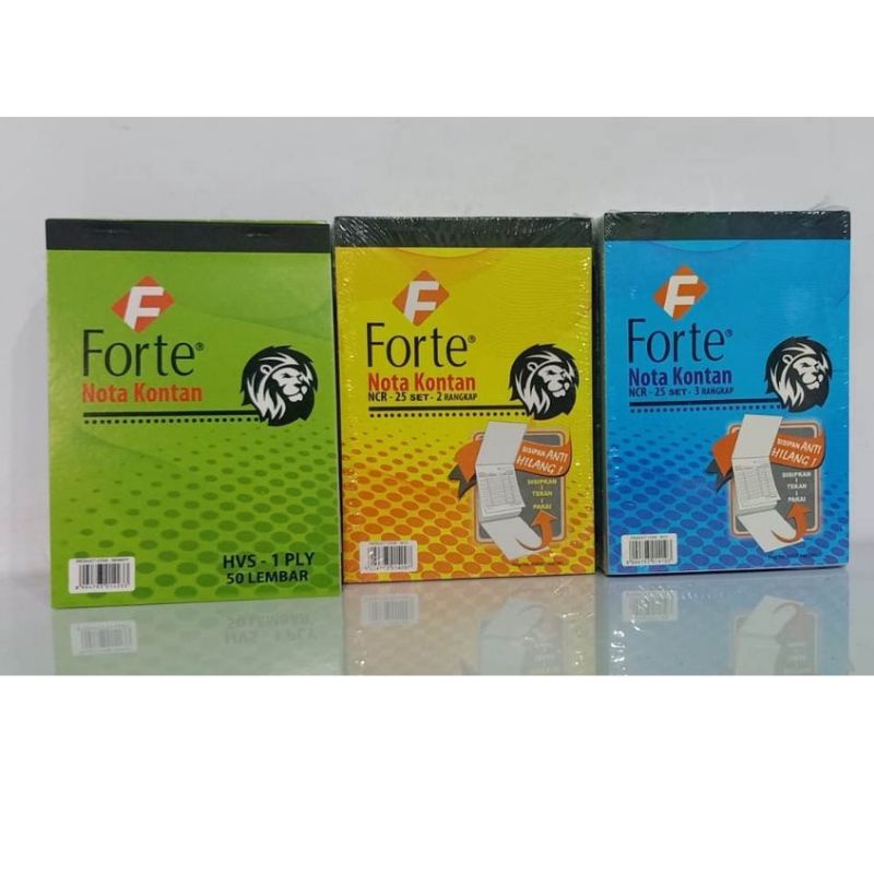 

Nota Kontan Forte Kecil termurah (per pcs)
