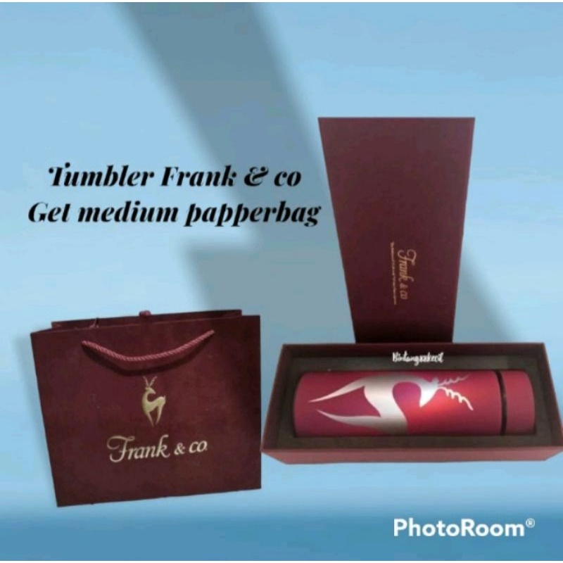 Tumbler Stainless Frank & Co FREE PAPER BAG