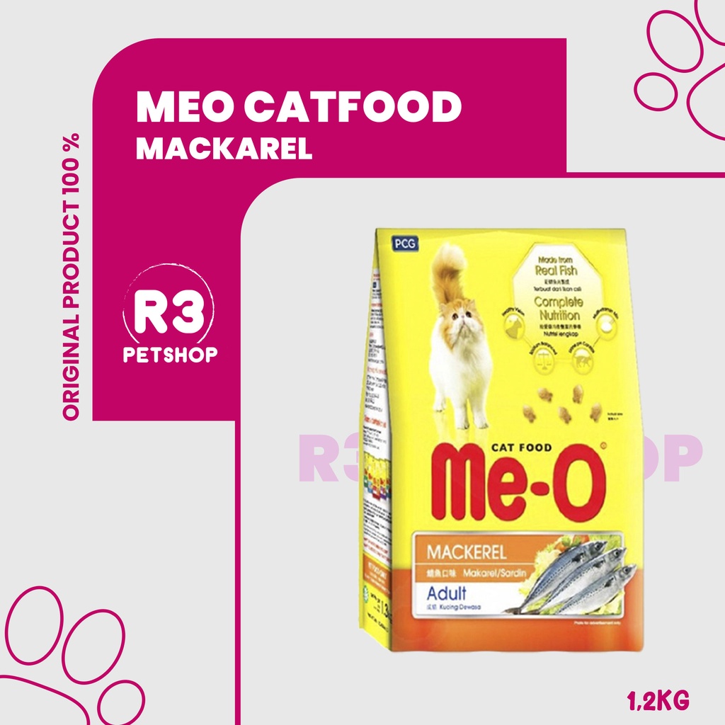 Makanan Kucing kering murah Premium MEO Freshpack / Premium Catfood