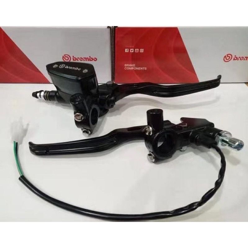 HANDLE Master Rem KIRI KANAN BRMBO 1 TABUNG OVAL UNIVERSAL CB150R NINJA RX KING SATRIA FU VARIO BEAT SCOOPY MIO DLL