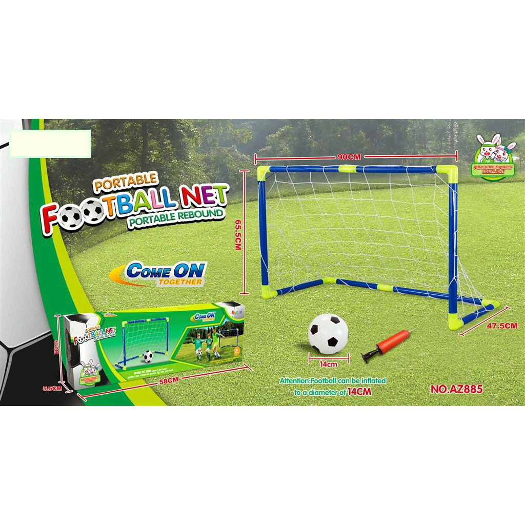 MAINAN ANAK GAWANG SEPAKBOLA PORTABLE FOOTBALL NET AZ885