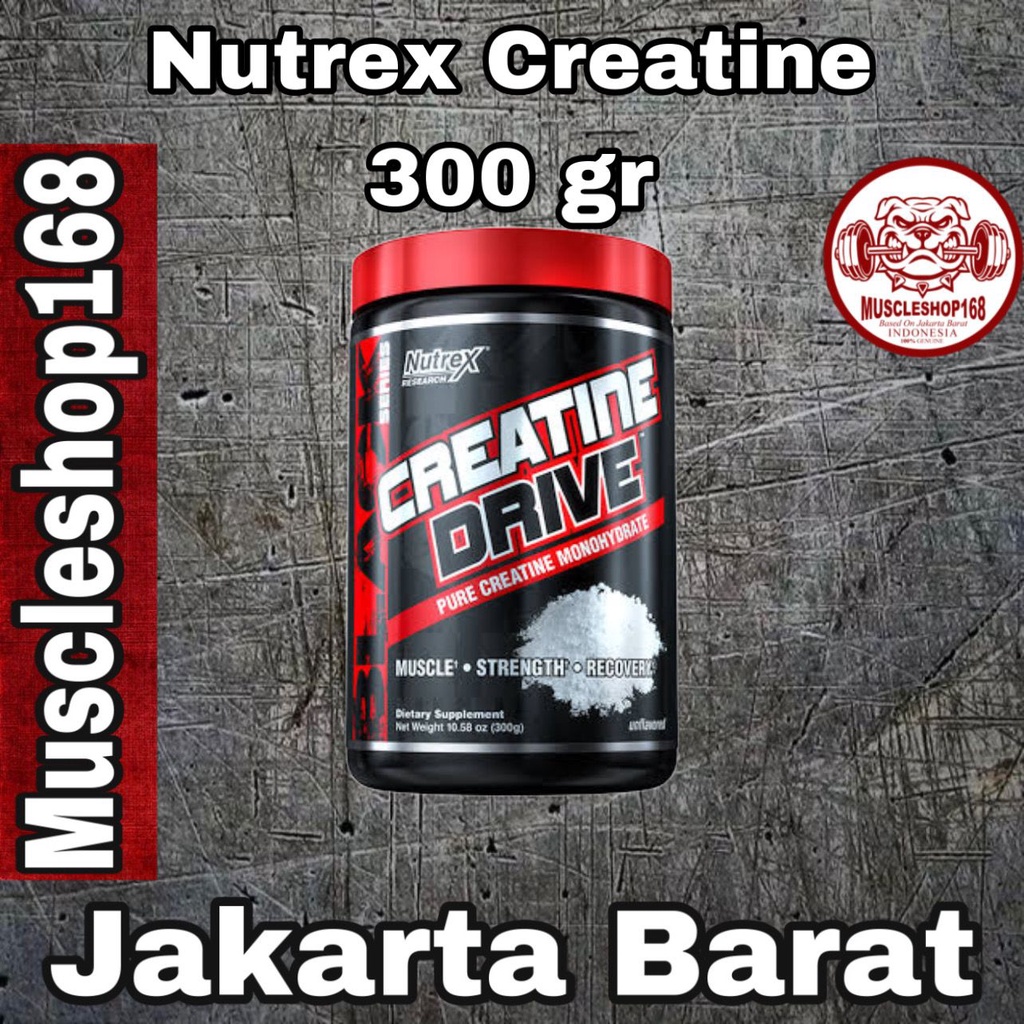 Nutrex Creatine Drive Pure Creatine Monohydrate 300 gr 60 serv