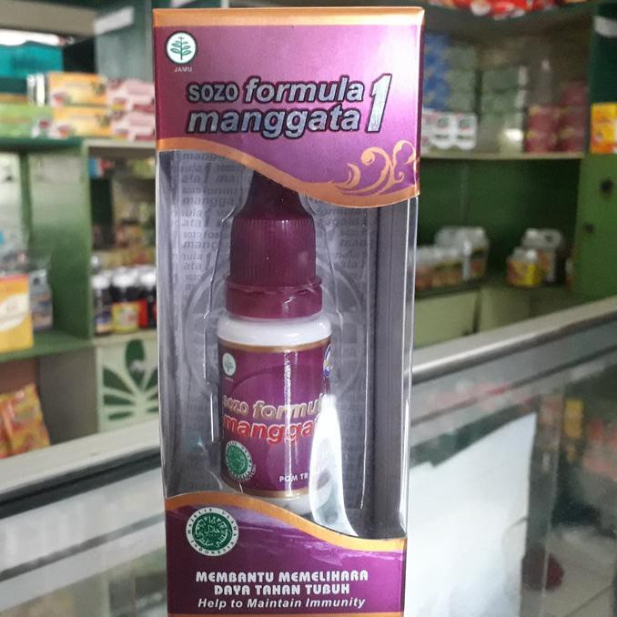 Silahkan Order] Jamu Tetes Soman 1 Asli Sozo Formula Manggata