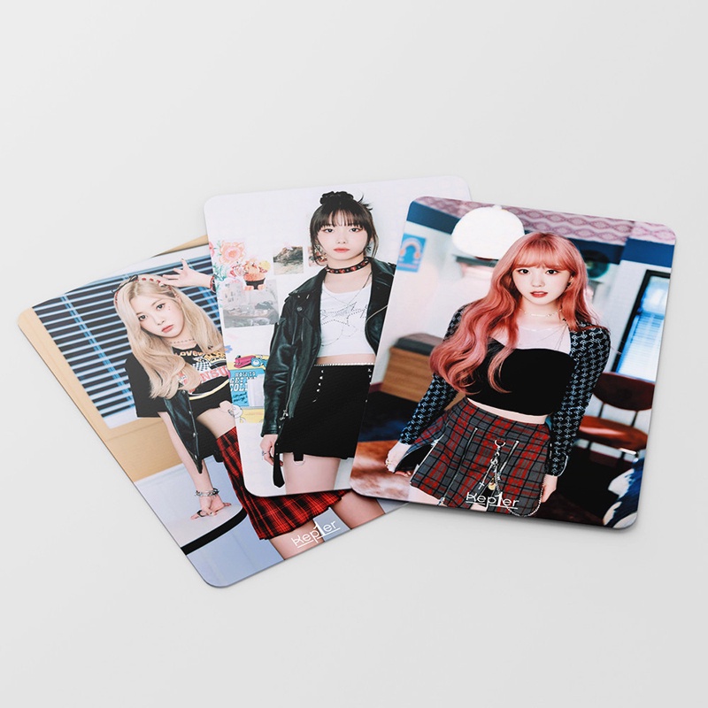 55pcs/box Kep1er Photocards 2022 FIRST IMPACT Album LOMO Card Postcard ((In STOCK) Kpop fan)