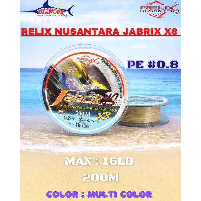 SENAR PANCING / BENANG PANCING / SENAR TANGSI / SENAR RELIX / RELIX NUSANTARA / Pe Relix Nusantara J
