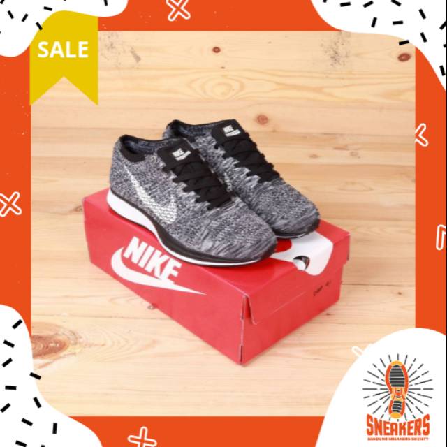 [PREMIUM] SEPATU NIKE FLYKNIT SNEAKERS PRIA CASUAL COWOK SPORT OLAHRAGA GRADE ORIGINAL KETS MURAH