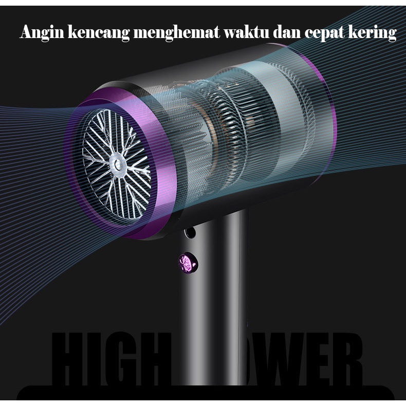COD✨Hair dryer  multi-range adjustment Pengering rambut Perawatan rambut Ion negatif