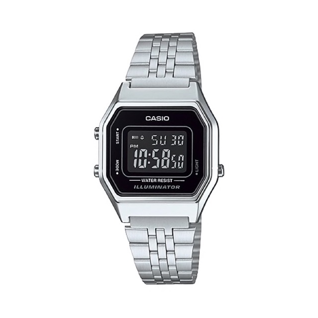 JAM TANGAN WANITA CASIO LA-680WA-1B ORIGINAL - LA680WA