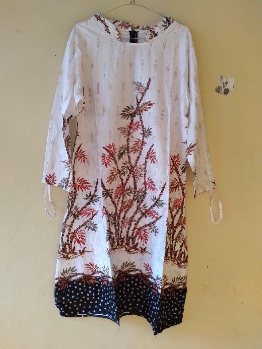 Tunic Batik Motif Bambu M L Xl Xxl
