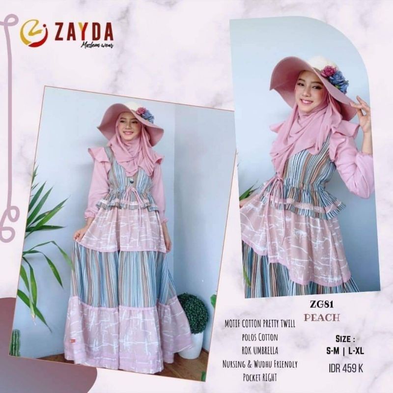 New Dreas Zayda ZG81 Peach