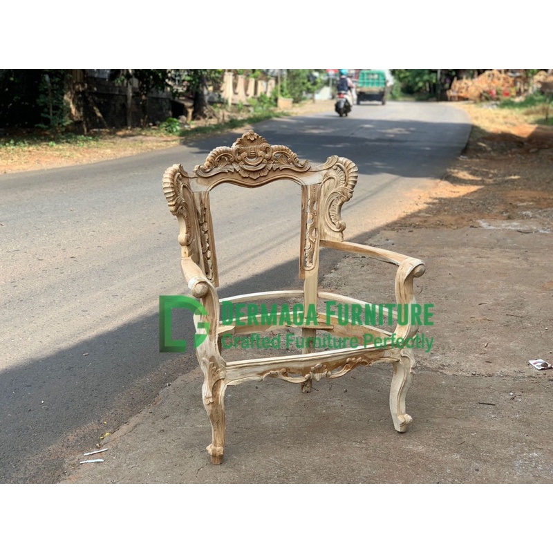 KURSI RINTIK KAYU JATI KURSI PELAMINAN RUANG TAMU DEKORASI RUANGAN DEKORASI PELAMINAN DERMAGA FURNIT