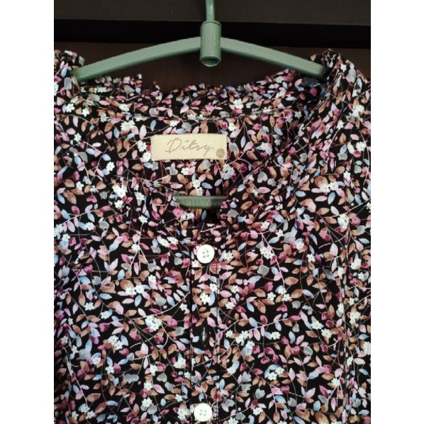 Preloved Ditsy Clitoria Pitch Nightgown Jumbo/ edisi April 2020