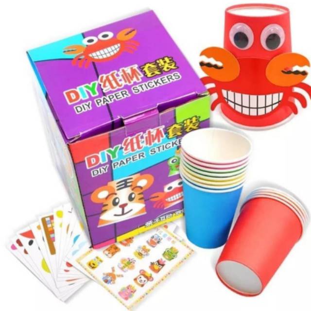 

Mainan Edukasi Anak Menempel Stiker DIY PAPER STICKERS
