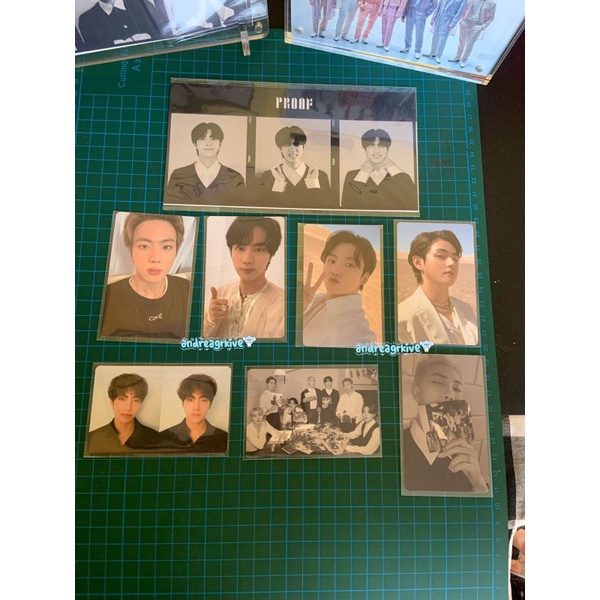 Jin Triptyc POB PROOF Jin mots BR Jin Compact dicon bts