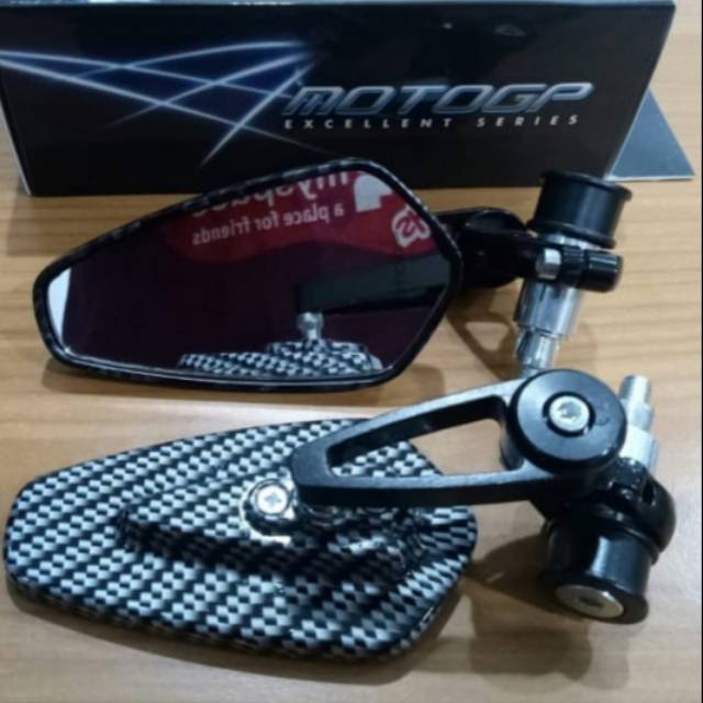 Spion jalu karbon  spion jalu oval karbon