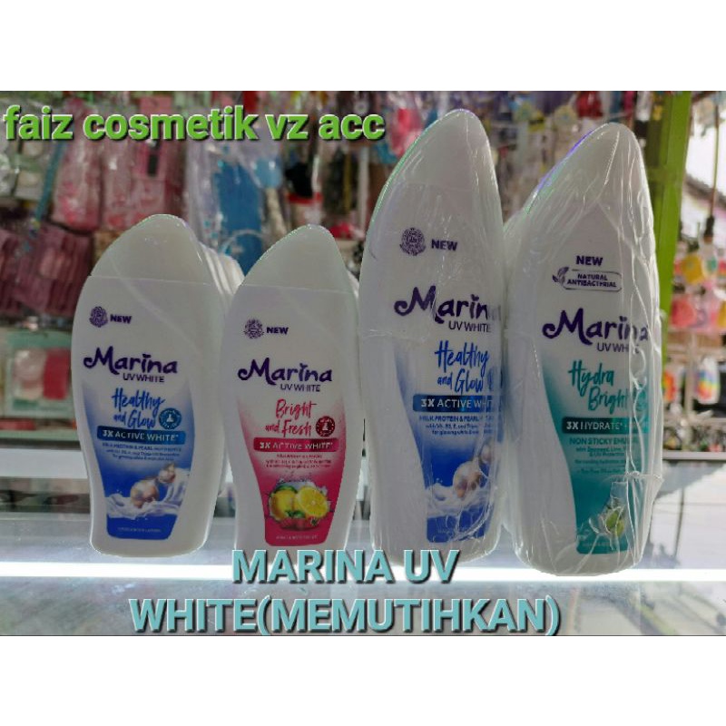 Marina UV White Jumbo Besar Healthy &amp; Glow,hydra bright,Bright &amp; fresh(ukuran 460,200,96)