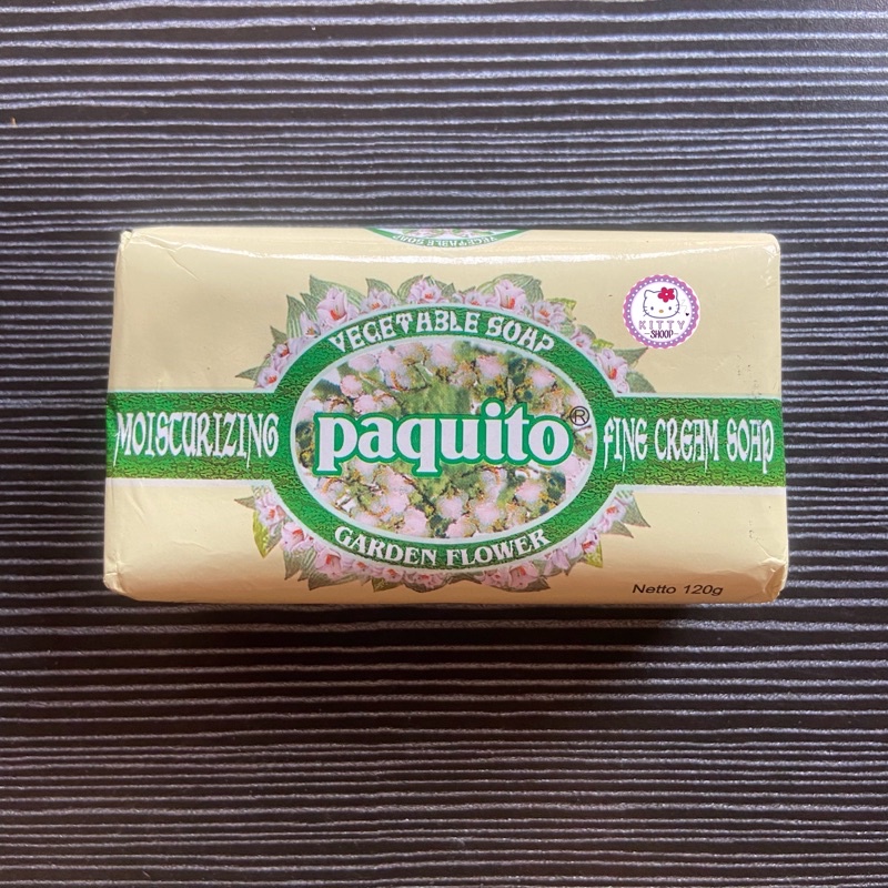 PAQUITO SABUN VEGETABLE SOAP 120gr