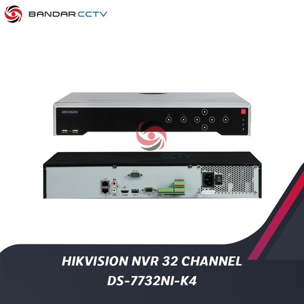 NVR HIKVISION 32 CHANNEL DS-7732NI-K4