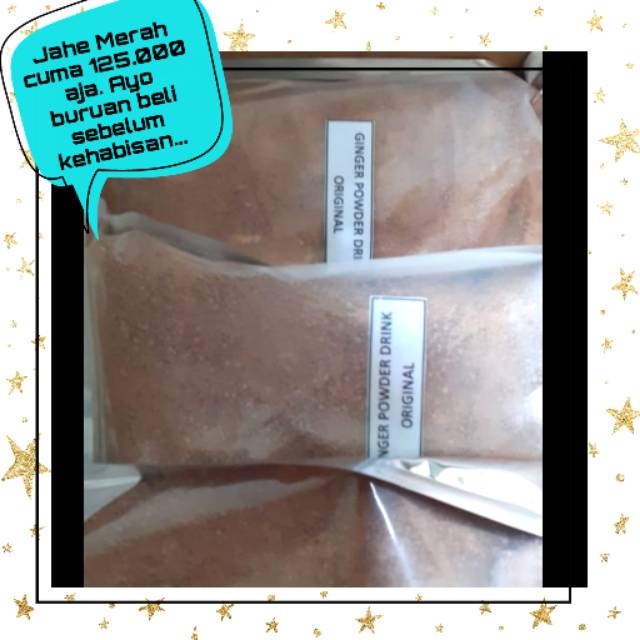 

GINGER POWDER DRINK ORIGINAL ( JAHE MERAH )